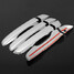 8pcs Chrome ABS Plastic LHD Cap Civic Set For Honda Door Handle Cover Trim - 2