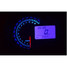 Motorcycle 12V Speedometer Odometer Adjustable LCD Digital Waterproof - 9