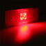 Amber White 24V 4 LED Side Marker Light Lamp Red Truck Trailer Lorry - 7