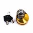 Disc Brake Lock 7 Colors Anti-theft Motorcycle Scooter Bicycle Safety - 7
