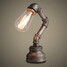 Retro Novelty Desk Lamp Metal Painting Ecolight Table Lamps Industrial - 1