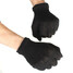 Black Men Stretchy Elastic Women Cycling Winter Mitten Gloves - 9