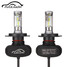 H4 H7 6500K Pair LED Headlights 8000LM Car 25W - 1