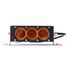 4x4 Offroad SUV Lens 30W Amber Spot Beam LED Light Bar 6inch - 3