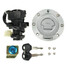 YZF Motor Ignition Switch Key Fuel Set For Yamaha Tank Gas Cap Seat Lock - 1