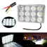 Flood Spotlight LED Light 12LED Fog Light Working Lamp 5inch Car Rectangle 2W - 1
