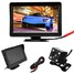 Kit Parking Reverse 4.3 Inch TFT LCD Monitor Wireless Car Back up Camera 4 LED - 1