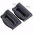 Black Children Car Safety Seat Belt Adjuster Clip Clasp Strap 2Pcs - 3