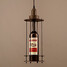 House Bottle Drop Decorate Pendant Lamp Indoor Light American Retro - 5