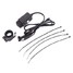Extension SAE Switch Led USB Charger 3.1A Wire Waterproof Motorcycle With - 5