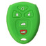 Silicone Key Cover Chevrolet 5 Buttons Case Shell - 5