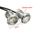 23mm Daytime Running Lights Fog Reverse Lights Silver 1.5W LED Eagle Eyes Shell Car - 5