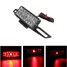 12V DC Tail Brake Stop Light Lamp Rack Card Indicator Universal Motorcycle LED Red Rear - 1