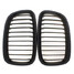 Matte Black Grilles For BMW Wide Front Kidney Series Grill - 1