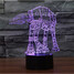 Wars 3d Led Night Light Decoration Atmosphere Lamp Christmas Light Novelty Lighting Touch Dimming Star - 7