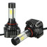 Headlight Pair H11 COB 40W H13 H4 H7 H8 4800LM 6000K White 9005 9006 LED - 8
