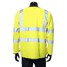 Reflective Stripes Jacket Waistcoat Safety Mens Long Sleeve Vest - 2