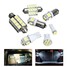 Mark Side LED Reading Light 12V White 7pcs Kit Lamp Dome Licence Plate Car Interior - 2