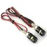 Lights 2 X License Plate Bolt LED Motorcycle Car White - 1