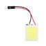 White LED Chips Panel Light 24SMD Car Reading COB Interior Light Dome 5W - 7