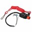 Quad Pit ATV Dirt Bike Switch With Tether Safety Kill Stop Cord - 3