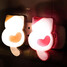 Assorted Color Led Night Light Warm White Remote Control Sensor Decoration Light - 2