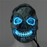 Halloween Fancy Mask Scary LED Costume Adult Skeleton Skull Accessory - 3