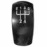 Skoda Octavia Chrome Cap Cover MK2 5 Speed Gear Shift Knob Black - 4