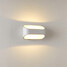 Contemporary Led Integrated Metal Flush Mount Wall Lights Led Bulb Included Modern - 1