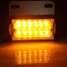 Pickup 12-LED Commercial Side Marker Indicator Light Lamp Pair 12V Trailer Truck - 6