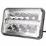 LED Headlight Lamp Truck DRL Inch H4 Hi Lo Beam 20W Trucks White Pickup - 6