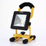 Led Black 1700lm Yellow White Light Flood Light 1pcs - 3