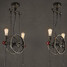 Wheel Iron Chandelier American Bar - 5