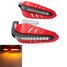 Brush LED Indicator Light Motorcycle Protective Hand Guards DRL - 1