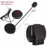 Clamp Clip Intercom Earphone Motorcycle Helmet Headset - 2