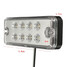 Waterproof 12V 8 LED Caravan Truck Trailer Lorry Side Marker Light Lamp - 5