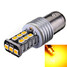 Light Yellow LED 15W Turn Signal BAY15D 1157 Stop Tail - 1
