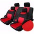 Cushion Covers Breathable Universal Car Seat Red Sedans Tirol Gray SUV 10pcs - 1