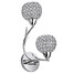 Metal Modern/contemporary E12/e14 Wall Sconces Crystal - 1