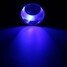 8LEDs Stainless Steel Cup Drink Holder 2Pcs Truck Marine Boat Car Blue Camper - 2