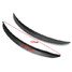 Kits Guard Wheel Carbon Fiber Lip Fender Flares 2Pcs Body Car - 4