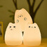 Usb Silicon Colorful Led Nightlight Cartoon - 2