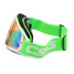 Ski Goggles Anti-Fog Green Motorcycle Racing Frame UV Protection - 8