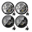 Fat Pair LED 2008-2015 Hi Lo Harley Dyna Headlight Lamps - 2