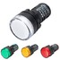 Universal Red White 12V Motorcycle Turn Green DC Indicator Signal Light Yellow LED lamp - 2