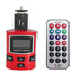 Remote Control MP3 Player Wireless FM Transmitter LCD Screen Car Kit - 2