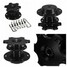 Universal Racing Quick Release Hub Adapter Snap Off Boss Kit Car Steel Ring Wheel - 5