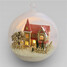 Wood Toy Led Hut House Glass Including - 2