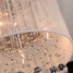 Round Chandelier Shed Simple Flush Mount Crystal Light - 6