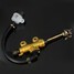 Rear Brake Master Cylinder Motorcycle Bike Fluid Reservoir - 1